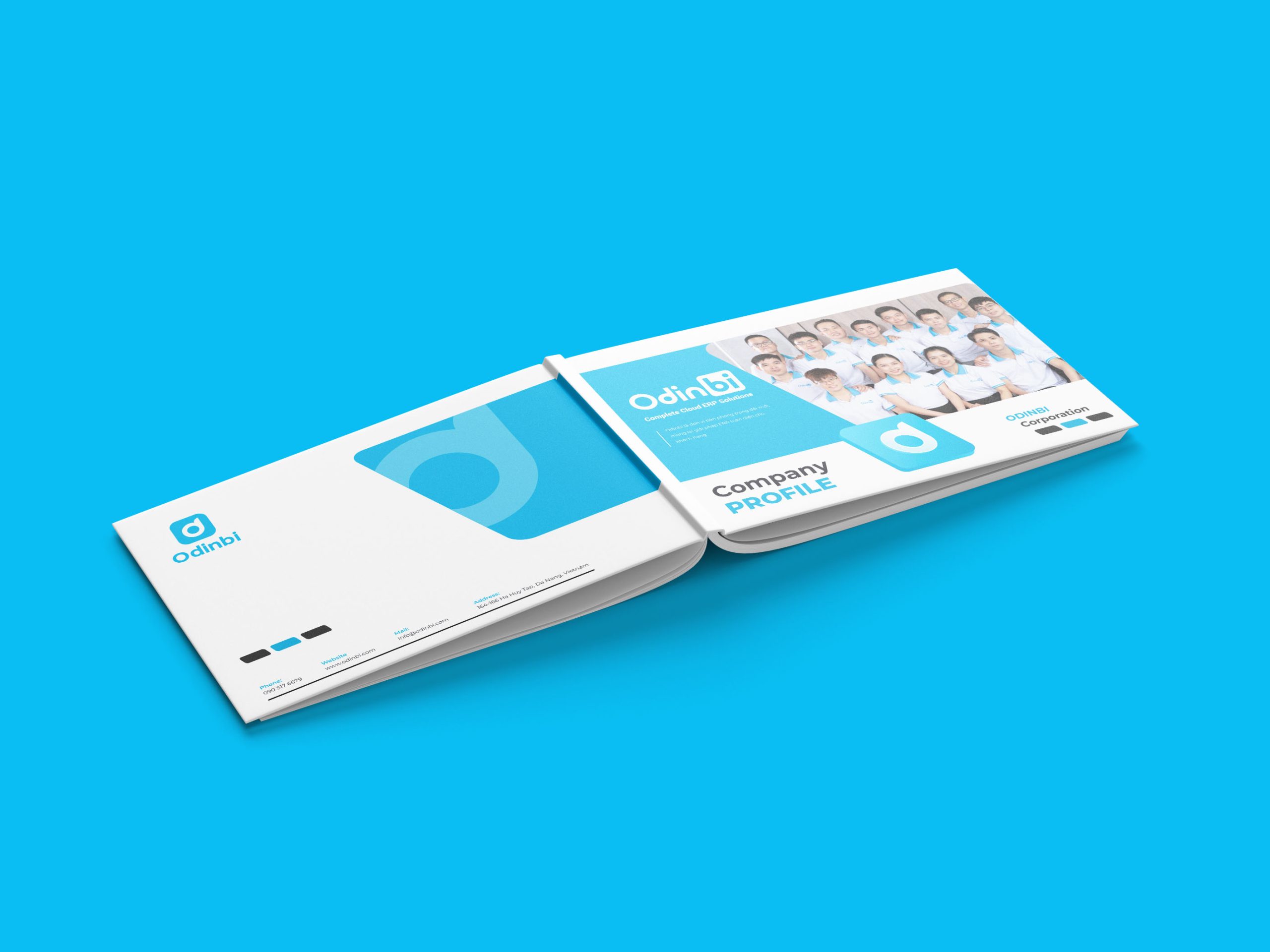 Odinbi - dự án thiết kế thương hiệu bởi Horus Agency